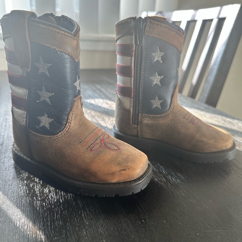 Patriotic Kids' Cowboy Boots